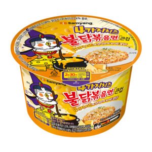 Large Cup 4-Cheese Buldak Bokkeum Myeon