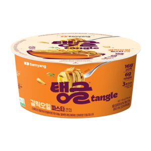 Large Cup Tangled Garlic Oil Pasta