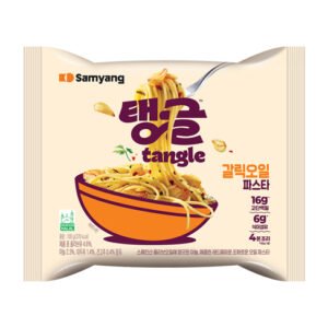 Tangled Garlic Oil Pasta