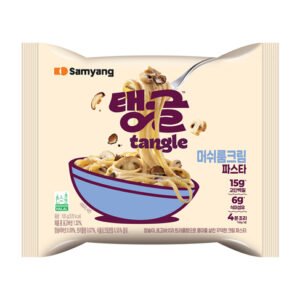 Tangled Mushroom Cream Pasta