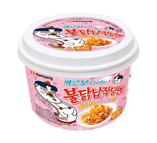 Carbonara Buldak Flat Noodles