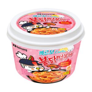 Carbonara Buldak Tteokbokki