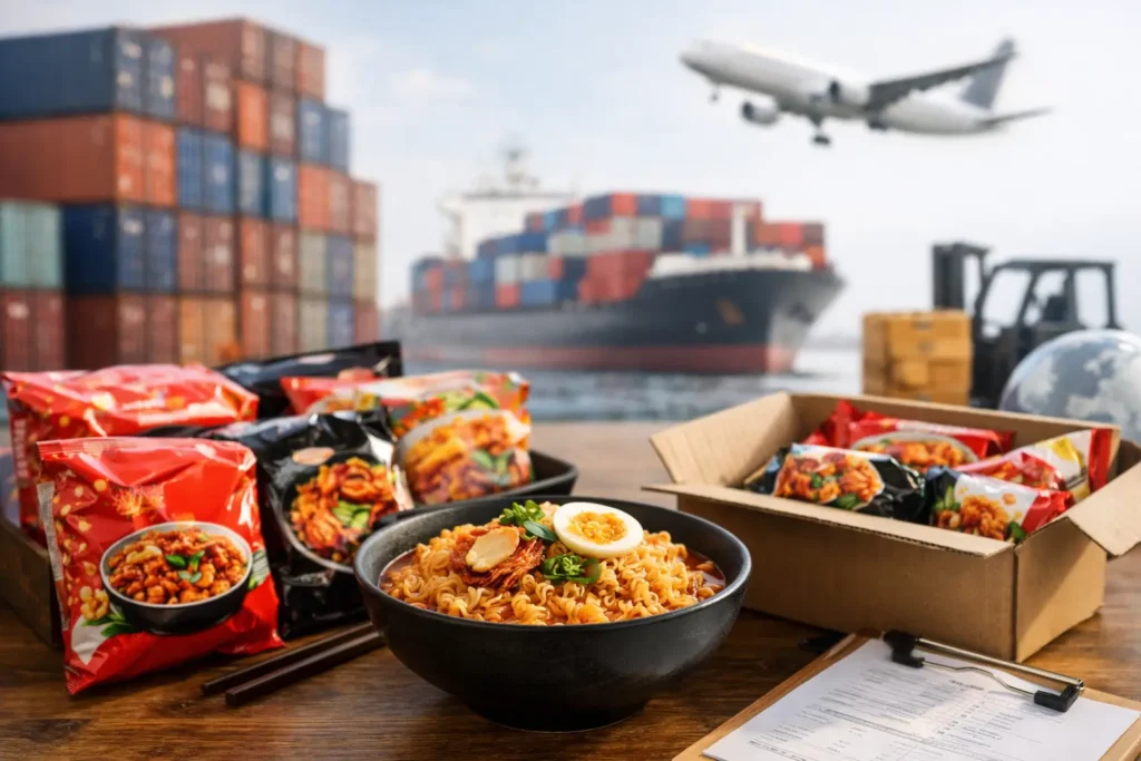 How to Import Korean Noodles for Resale