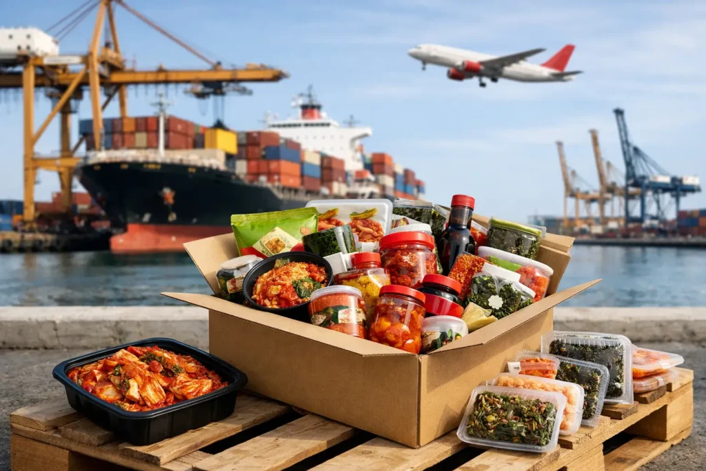 International Shipping Korean Food Wholesale